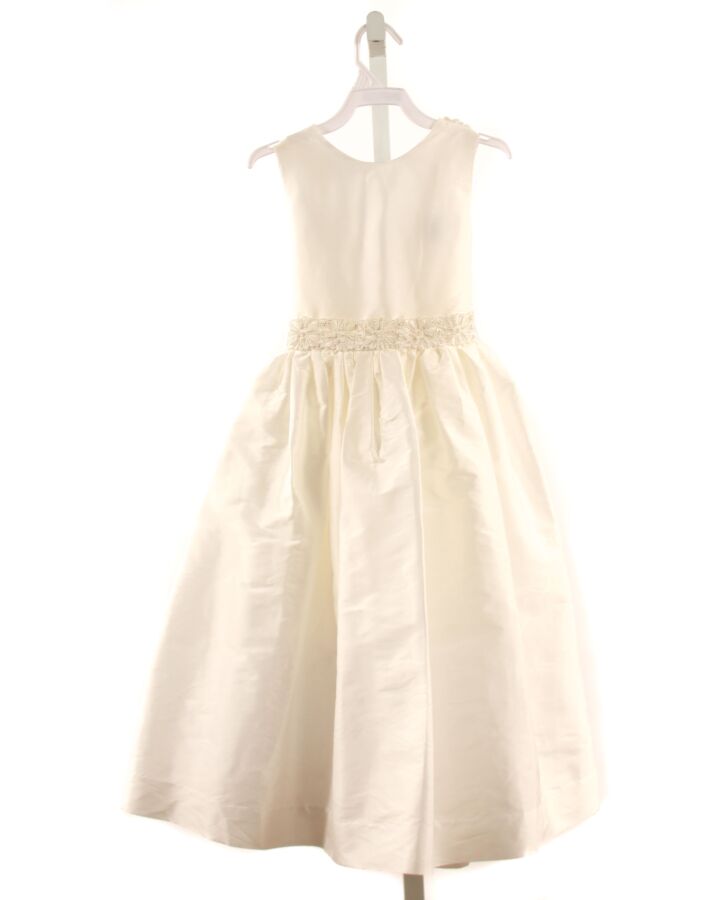 SUSANNE LIVELY  WHITE SILK   PARTY DRESS