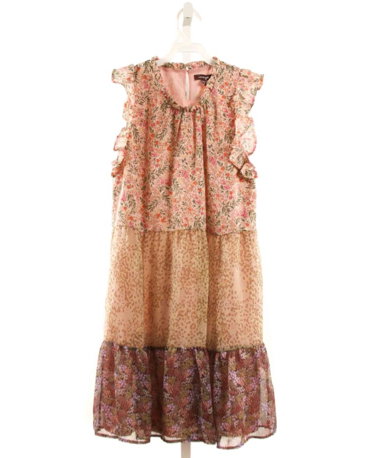 IMOGA  BROWN  FLORAL  DRESS
