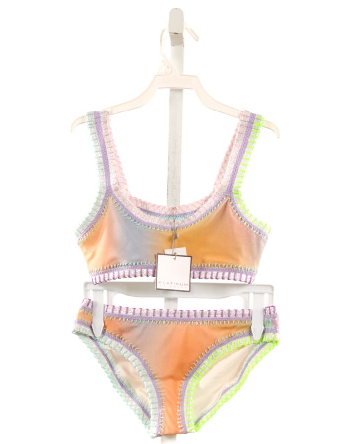 PLATINUM SWIMWEAR  MULTI-COLOR    2-PIECE SWIMSUIT