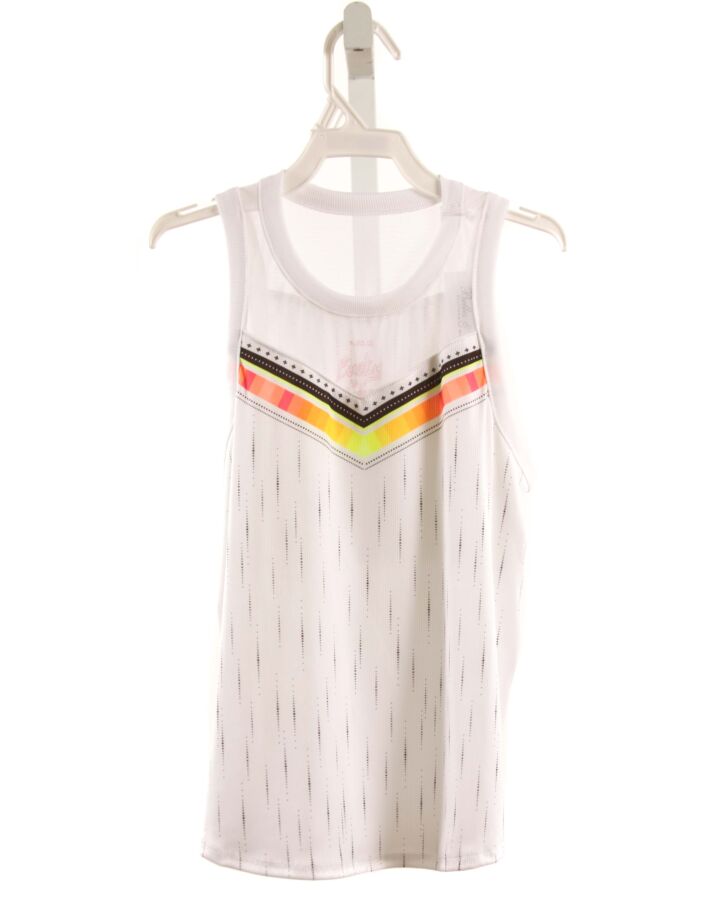 LUCKY IN LOVE  WHITE    KNIT TANK