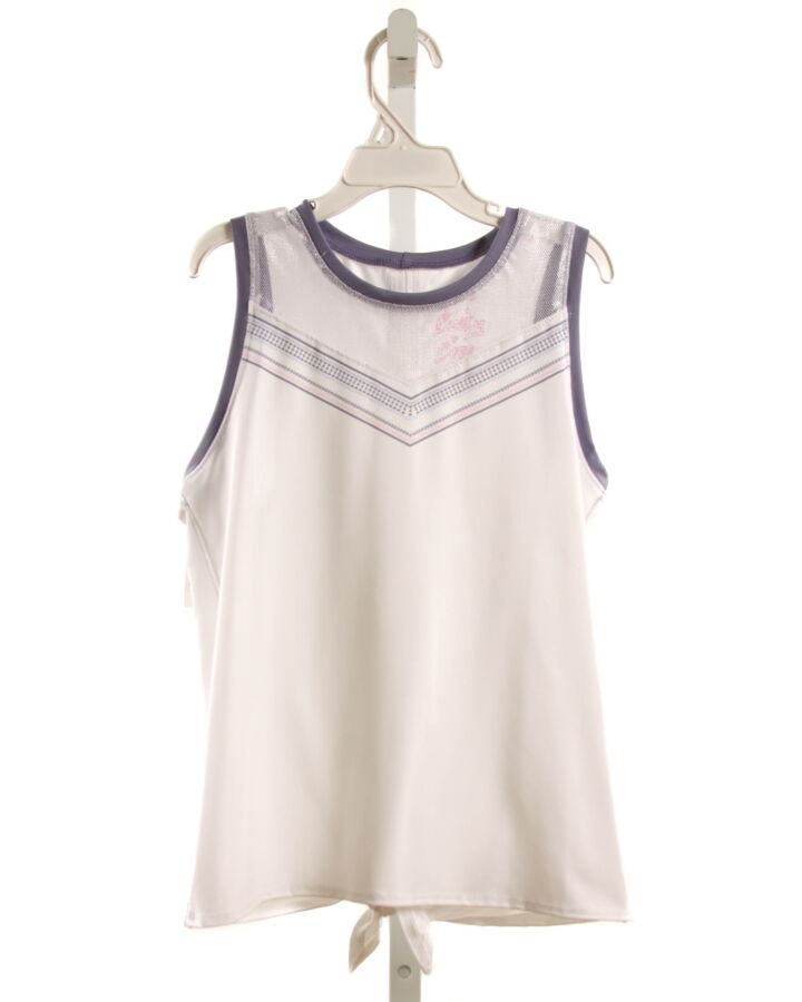 LUCKY IN LOVE  WHITE    KNIT TANK