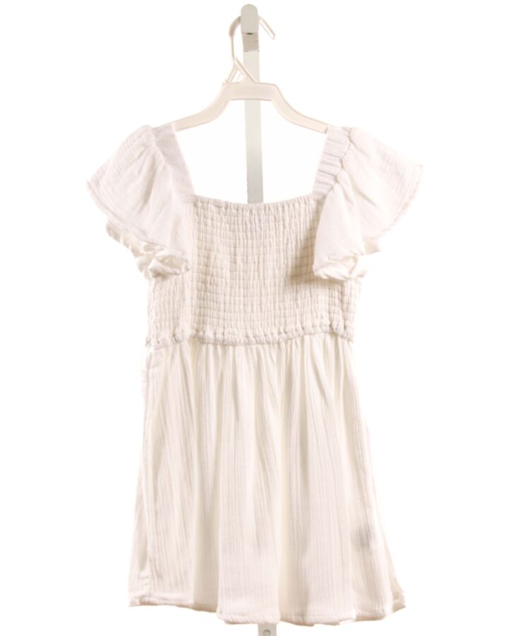 SHADE CRITTERS  WHITE   SMOCKED DRESS