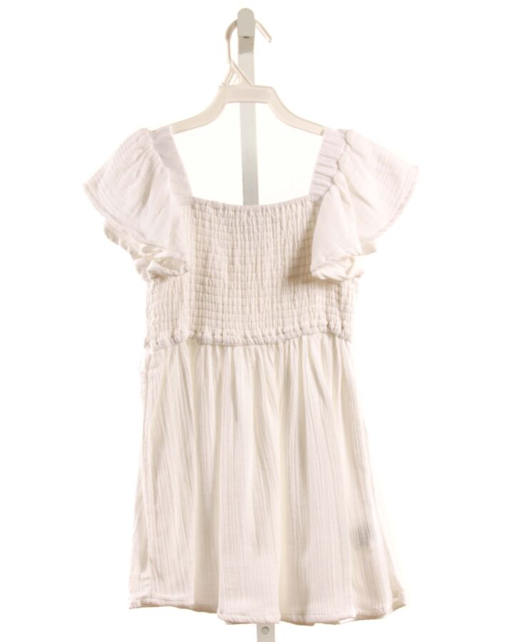 SHADE CRITTERS  WHITE   SMOCKED DRESS
