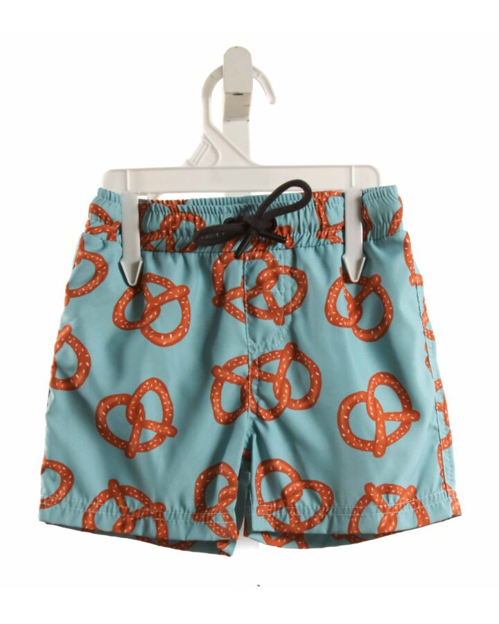 PEPITA & ME AQUA PRINT SWIM TRUNKS