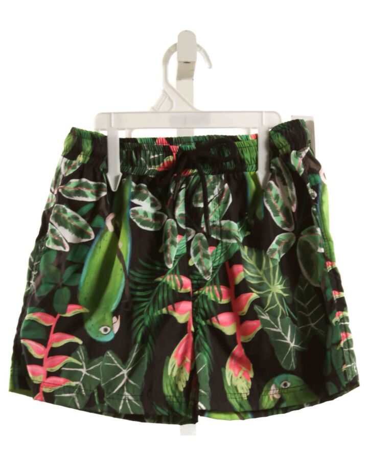 PEPITA & ME GREEN SWIM TRUNKS
