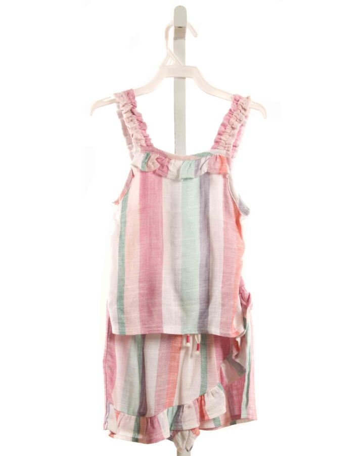 SPLENDID  MULTI-COLOR  STRIPED  2-PIECE OUTFIT
