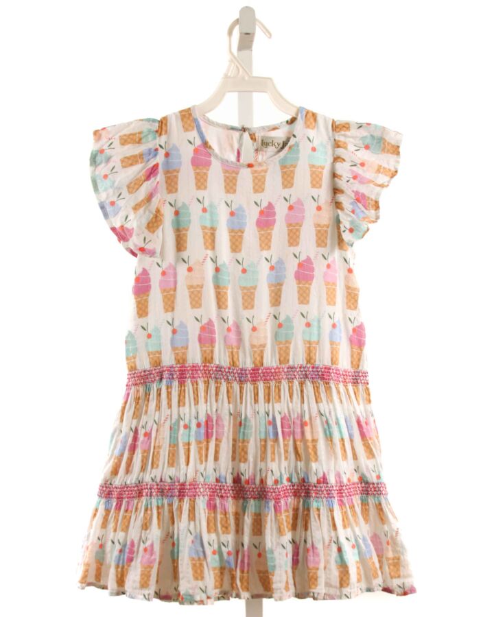 LUCKY JADE  MULTI-COLOR  PRINT  DRESS