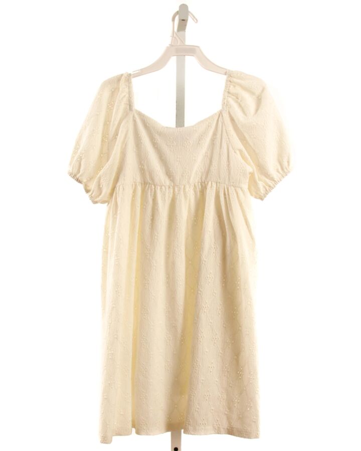 MAYORAL  CREAM EYELET   DRESS