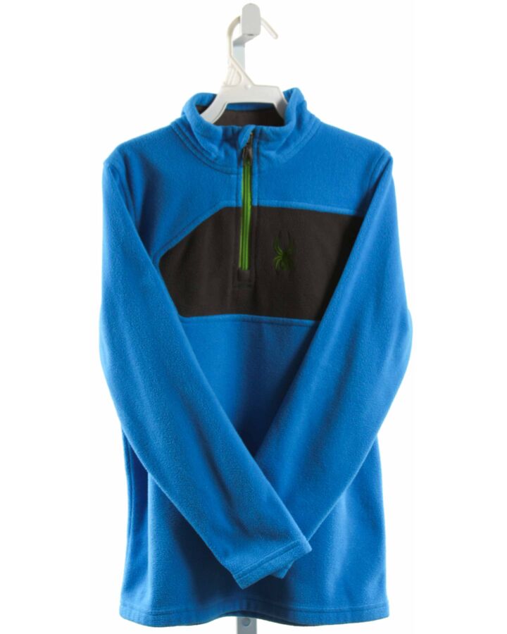 SPYDER  BLUE FLEECE   PULLOVER