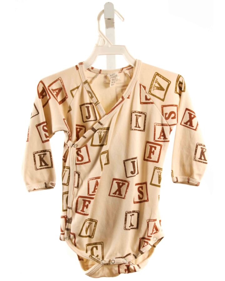 KATE QUINN  IVORY  PRINT  KNIT BUBBLE