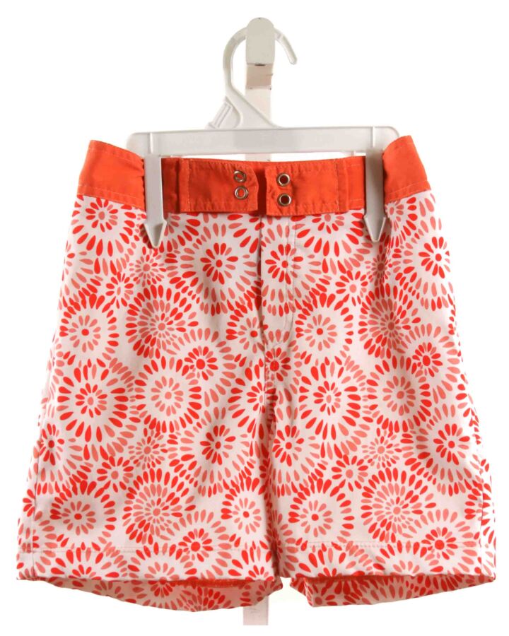 BELLA BLISS  RED    SWIM TRUNKS