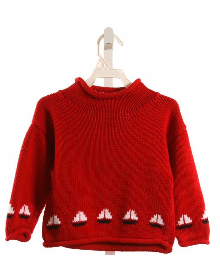 CLAVER  RED    SWEATER