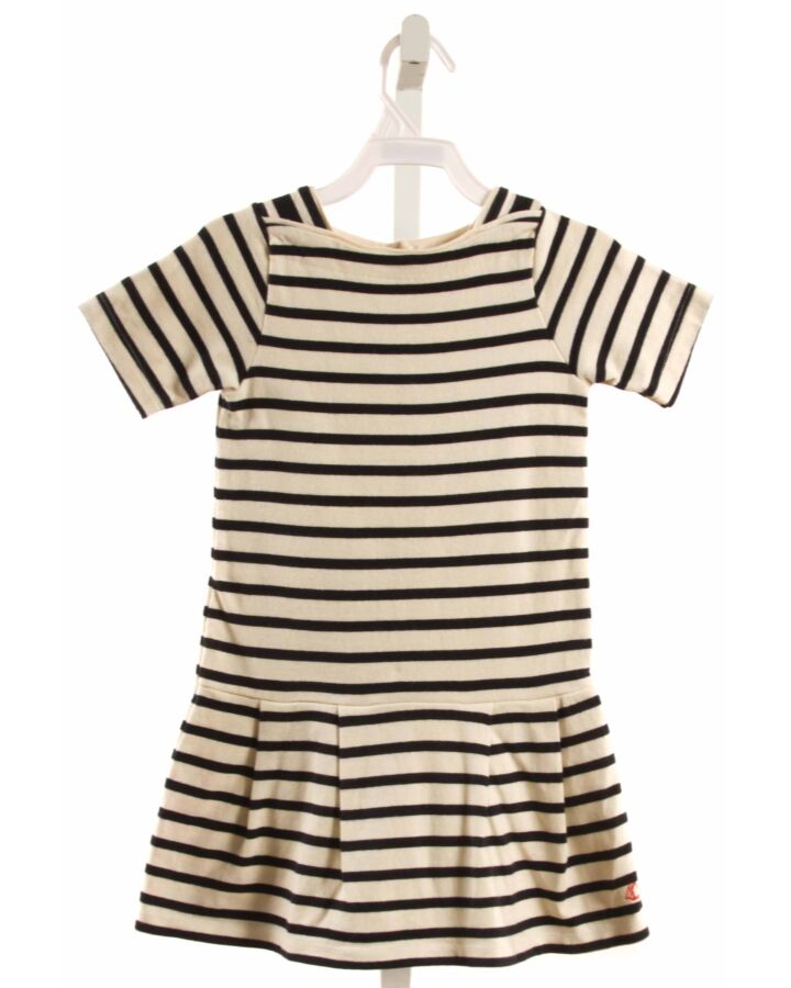 PETIT BATEAU  BLUE  STRIPED  KNIT DRESS