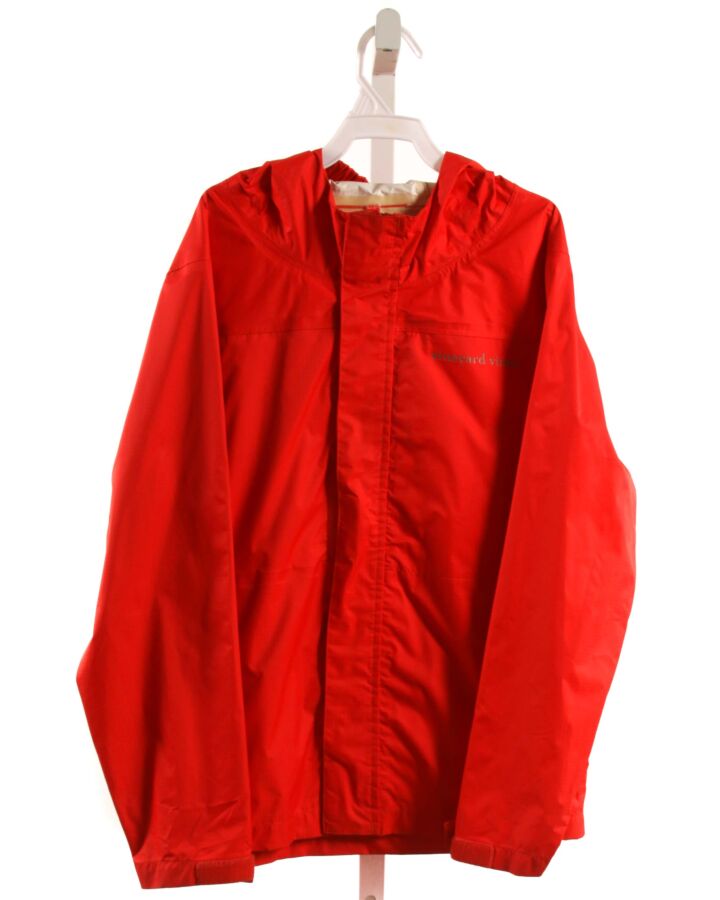 VINEYARD VINES  RED    RAINCOAT