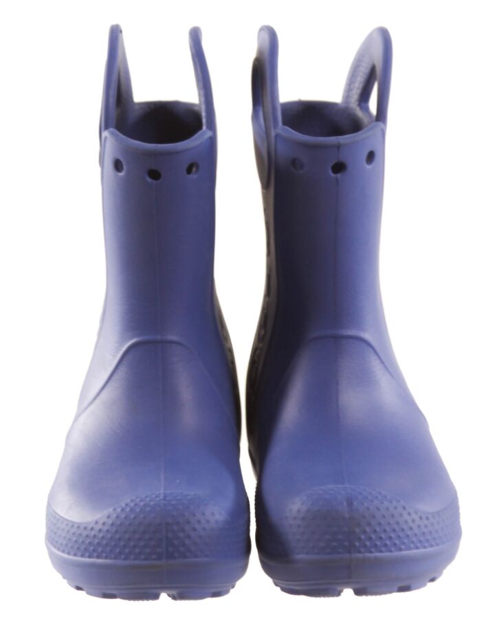 CROCS BLUE BOOTS  *EUC SIZE TODDLER 11