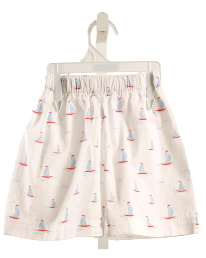 HANNAH KATE  WHITE  PRINT  SHORTS