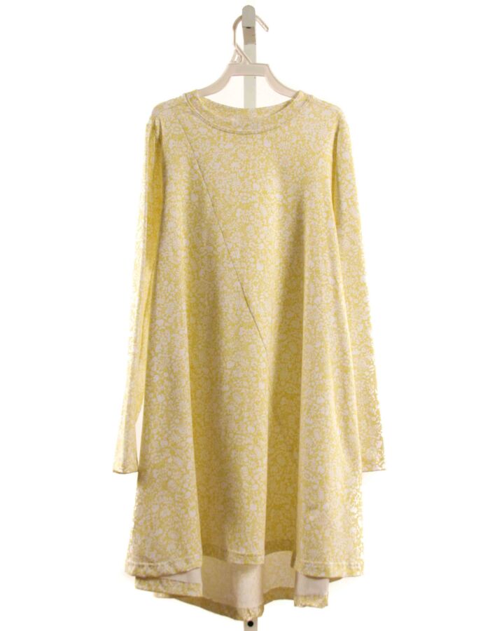 HANNAH KATE  BRIGHT YELLOW  FLORAL  KNIT DRESS