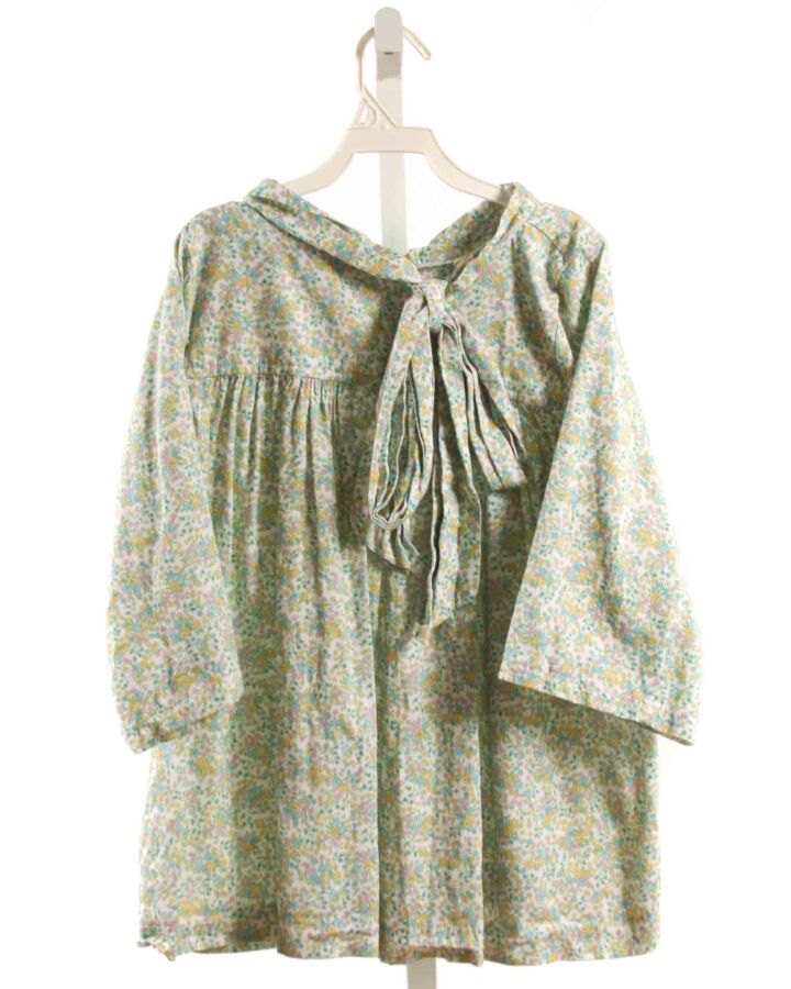 HANNAH KATE  GREEN  FLORAL  SHIRT-LS