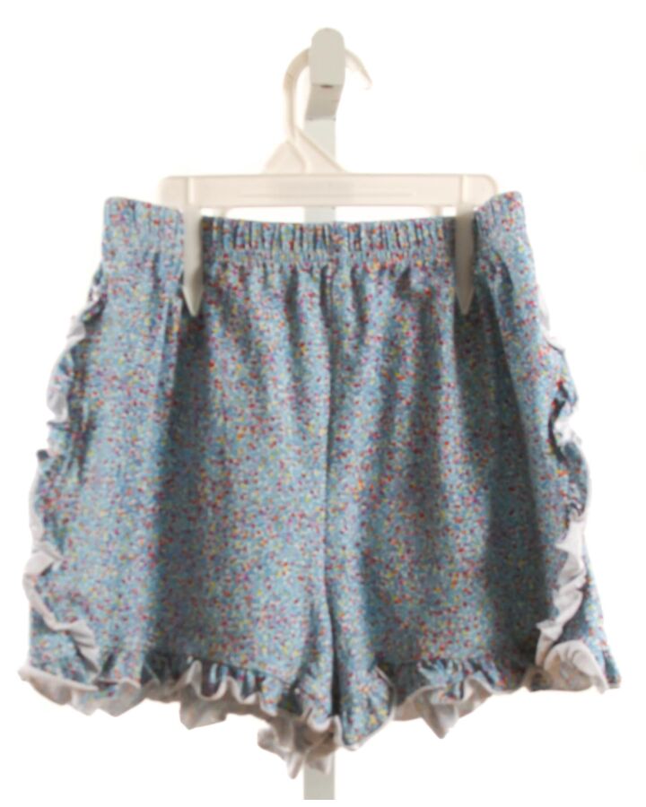 HANNAH KATE  BLUE    SHORTS WITH RUFFLE