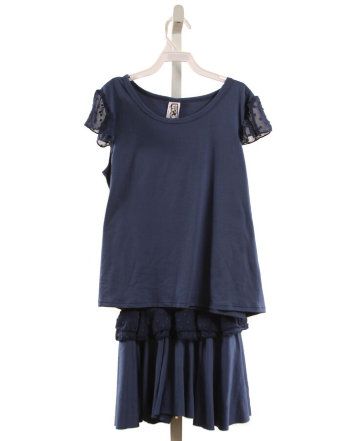 ERGE DESIGNS  NAVY    2-PIECE OUTFIT WITH TULLE