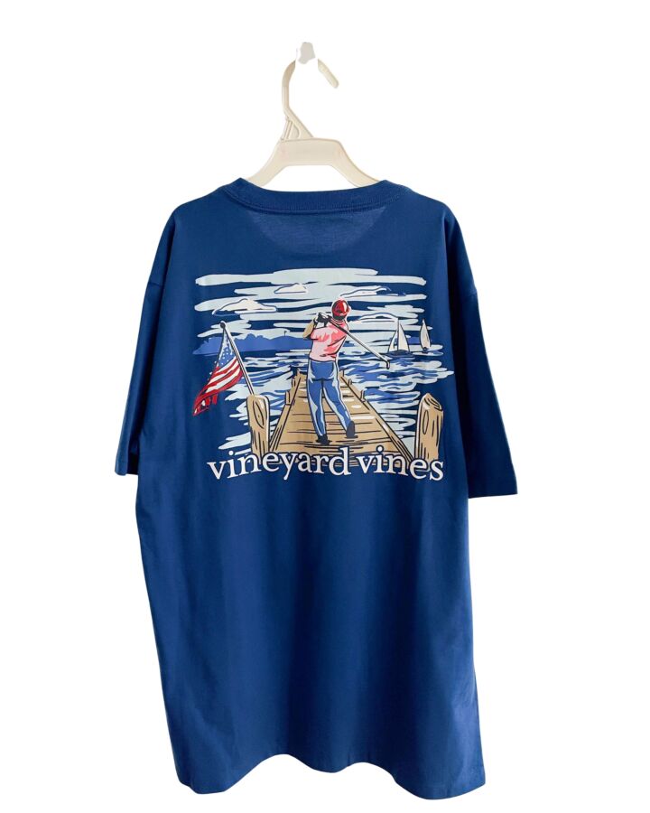VINEYARD VINES  BLUE    T-SHIRT