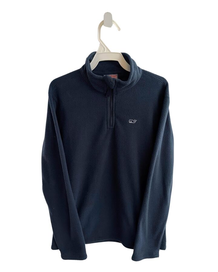 VINEYARD VINES  NAVY FLEECE   PULLOVER