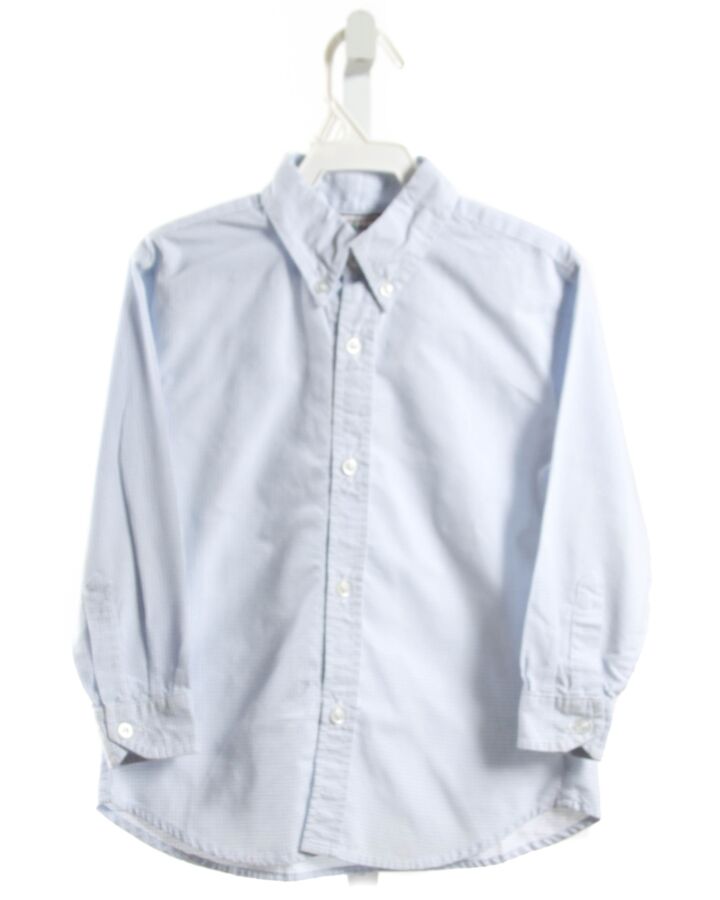 SHRIMP & GRITS  LT BLUE  GINGHAM  DRESS SHIRT