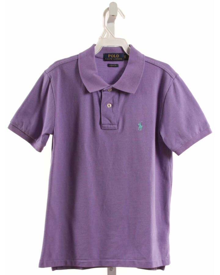 POLO BY RALPH LAUREN  PURPLE    KNIT SS SHIRT