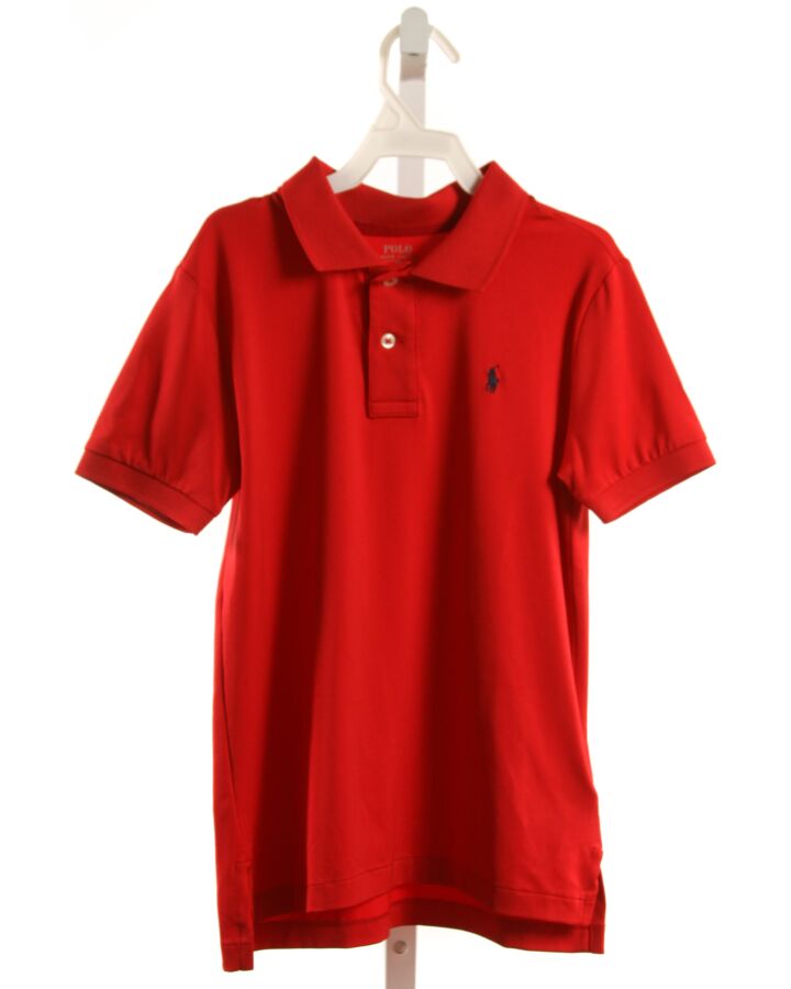 POLO BY RALPH LAUREN  RED    KNIT SS SHIRT