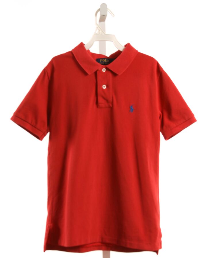 POLO BY RALPH LAUREN  RED    KNIT SS SHIRT