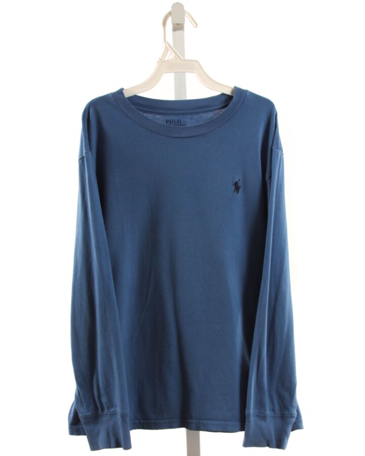 POLO BY RALPH LAUREN  BLUE    KNIT LS SHIRT