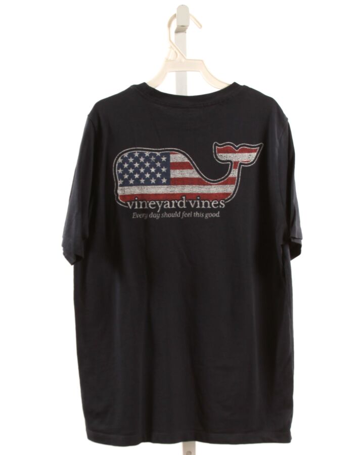 VINEYARD VINES  NAVY   PRINTED DESIGN T-SHIRT