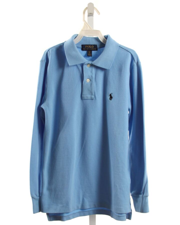 POLO BY RALPH LAUREN  BLUE    KNIT LS SHIRT