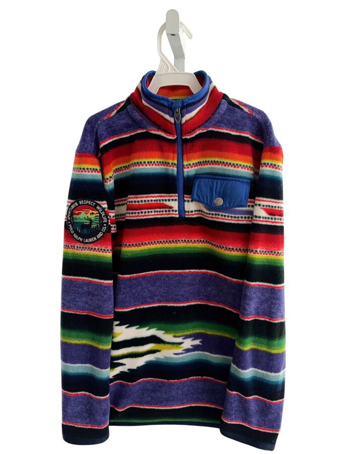 POLO BY RALPH LAUREN  BLUE FLEECE   PULLOVER