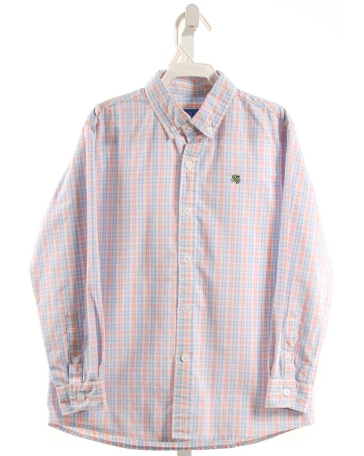 J. BAILEY  LT PINK  PLAID  DRESS SHIRT