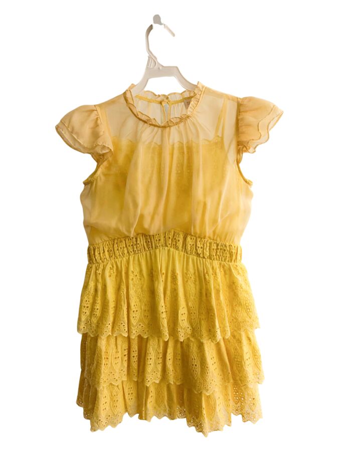 MARLO  YELLOW EYELET   DRESS