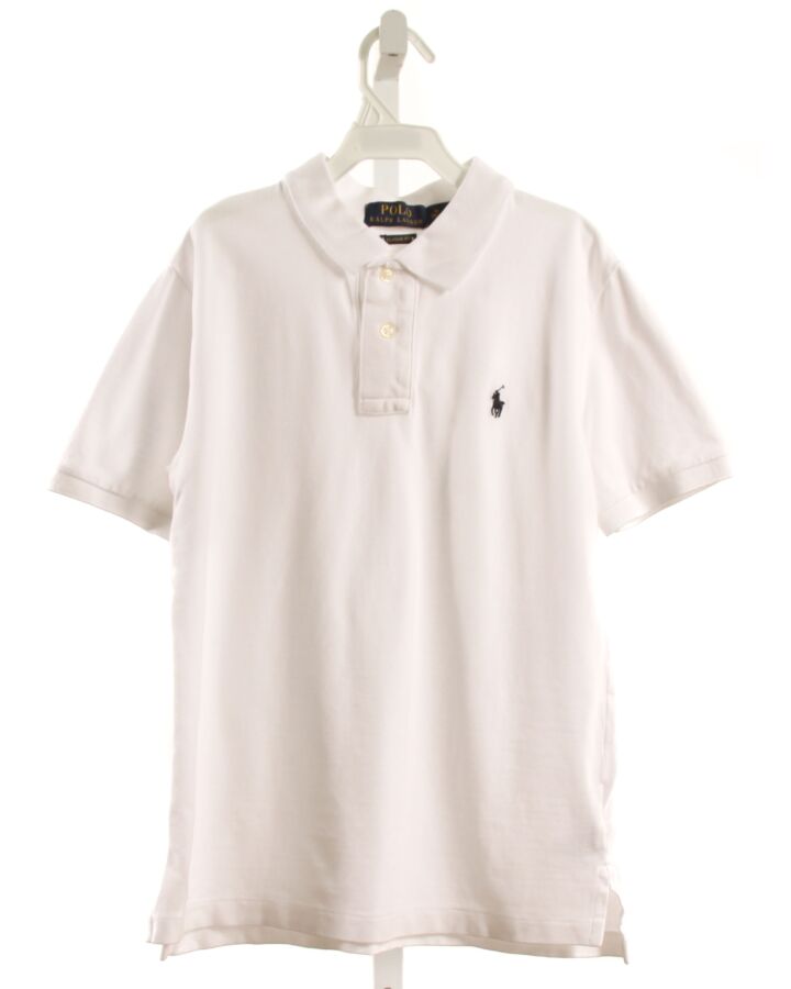 POLO BY RALPH LAUREN  WHITE    KNIT SS SHIRT