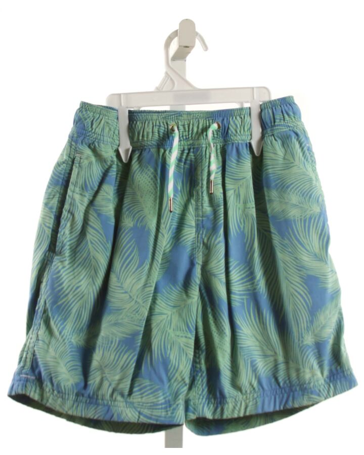 CREWCUTS  GREEN    SWIM TRUNKS