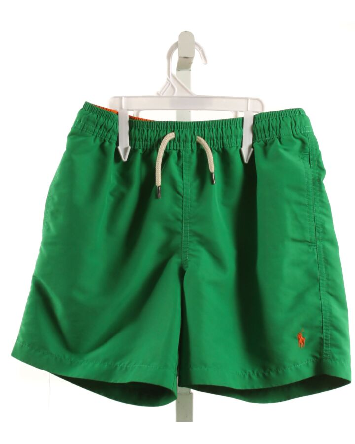 POLO BY RALPH LAUREN  GREEN    SWIM TRUNKS