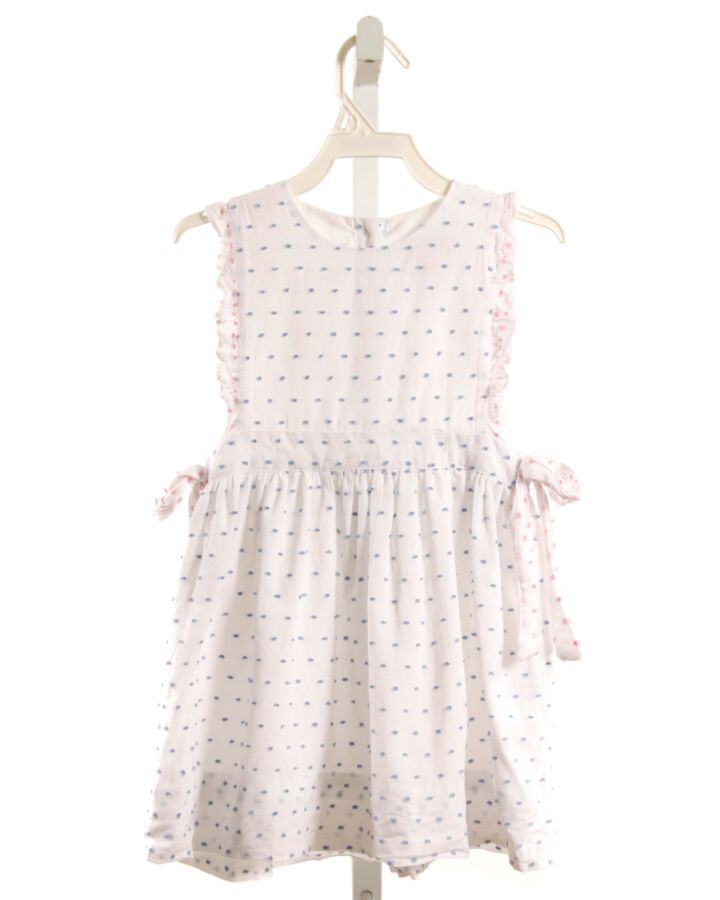 CECIL & LOU  WHITE  SWISS DOT  DRESS