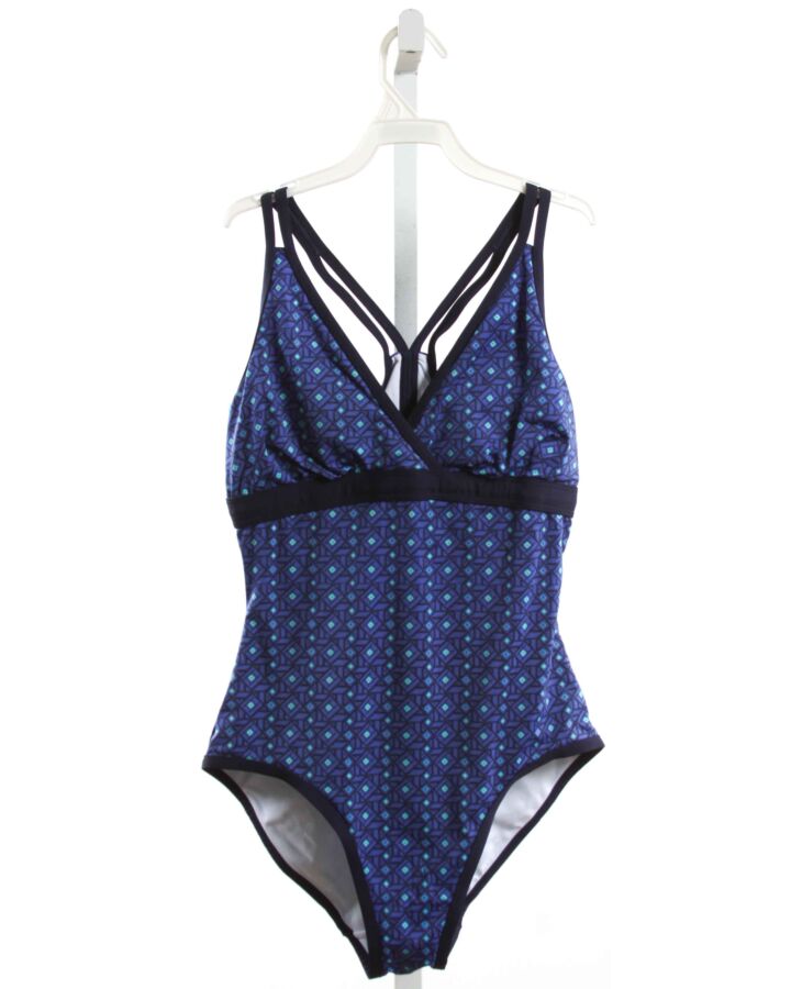 L.L. BEAN  NAVY    1-PIECE SWIMSUIT