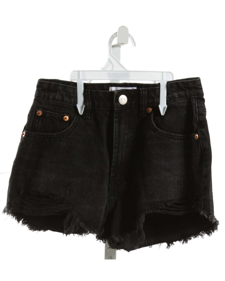 ZARA  BLACK DENIM   SHORTS