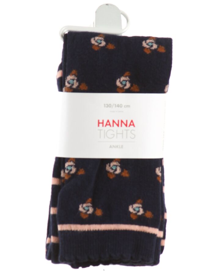 HANNA ANDERSSON  NAVY  FLORAL  TIGHTS