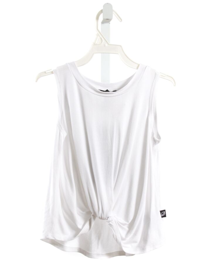 TEREZ  WHITE    SLEEVELESS SHIRT