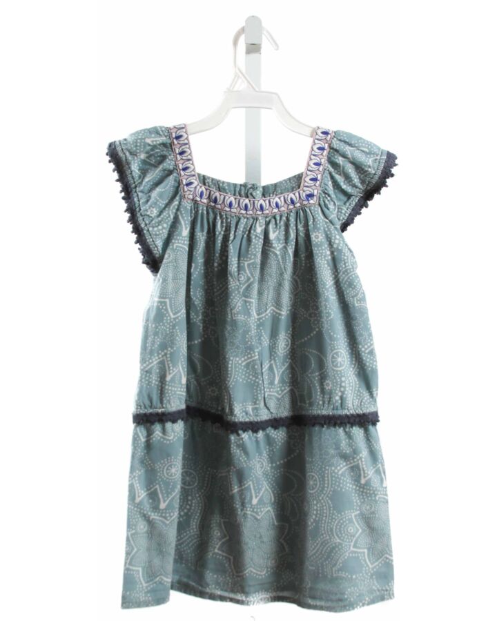 ROBERTA ROLLER RABBIT  BLUE   EMBROIDERED DRESS