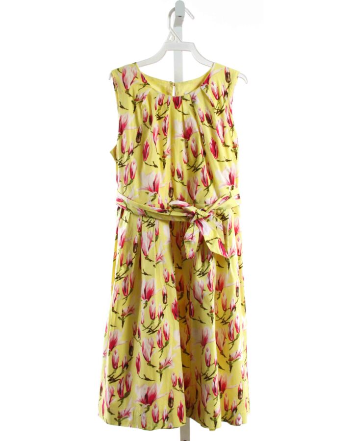 RACHEL RILEY  YELLOW  FLORAL  DRESS