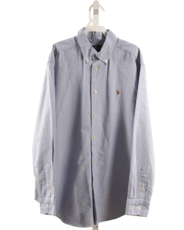 RALPH LAUREN  CHAMBRAY    DRESS SHIRT