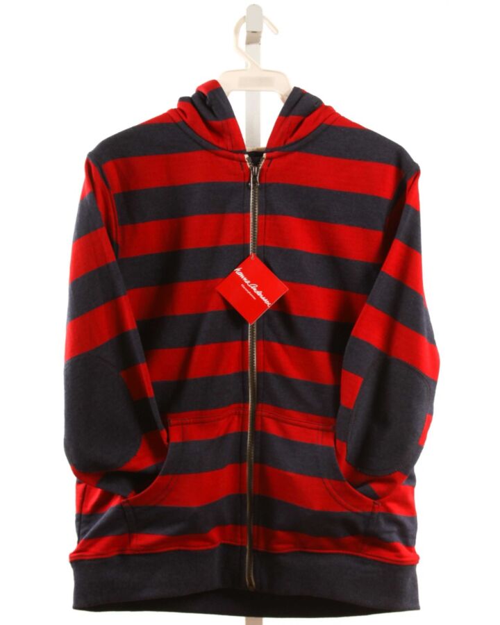 HANNA ANDERSSON  RED  STRIPED  OUTERWEAR