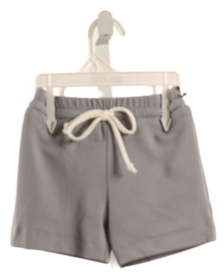 MARYSIA BUMBY  GRAY PIQUE   SWIM TRUNKS