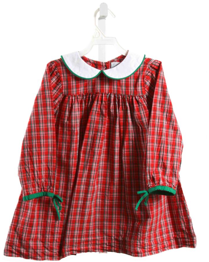 FUNTASIA TOO  RED  PLAID  DRESS